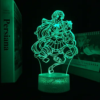 Mikan Anime Danganronpa Lampă cu LED-uri pentru Copil Decor Dormitor Noaptea Cadou de Ziua Lumina Manga Danganronpa 3D lampa de Birou
