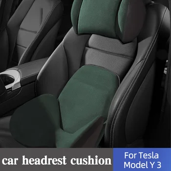 Pernei Scaunului auto Pentru Tesla Model Y 3 Universal Pentru Toate Anotimpurile Moale Decorațiuni Interioare Durabile Accesorii Negre 3PCS