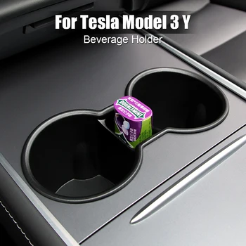 Masina De Gunoi Bin Mini Tava Băutură Ceașcă Titularul De Stocare De Caz Telefon Mobil Cafea Stand De Interior Kit Accesorii Auto Pentru Tesla Model 3 Y
