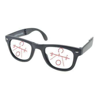 Multifocală Progresivă Anti Blu Lumina Ochelari De Citit Pliabil Cadru Bărbați Femei De Înaltă Calitate +1.0 +1.5 +1.75 +2.0 +2.5 +3 +3.5 +4