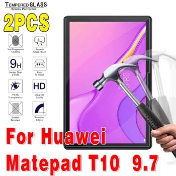 2 Buc Sticla Temperata Pentru Huawei MediaPad T10 9.7 Inch Comprimat Ecran Protector de Film Protector pentru MediaPad T10