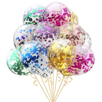 A Crescut De Aur Baloane Stau Confetti Chrome Ballon Arc Ziua Decor Petrecere De Nunta De Decorare A Aniversare Globals Metalice Ballon