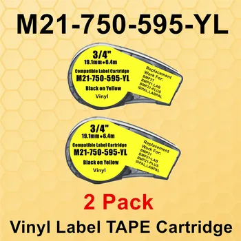 1~2 BUC Compatibil pentru M21-750-595-IL Etichete Panglică de Etichetare Film Utilizare Interior/Exterior/de Laborator,Pentru BMP21-PLUS BMP21-LABORATOR Printer