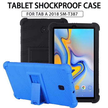 SZOXBY De Caz Comprimat Samsung Galaxy Tab a 8.0 SM-T387 2018 în condiții de Siguranță la Șocuri Capac de Silicon Tableta Manșon de Protecție