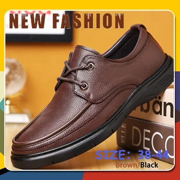 Primăvara și Toamna 2022 Noi Formale pentru Bărbați Pantofi de Moda Confortabil Dantelă-Up Business Casual Pantofi Impermeabil Anti-alunecare Pantofi Plat