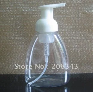 300ML de spumare sticla PET/dozator cu pompa de spumare sticlă goală