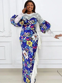 African Rochii Pentru Femei 2023 Primăvară Dashiki Bodycon Rochie Maxi Din Africa De Haine De Moda, Rochii Elegante Doamnelor Africa De Îmbrăcăminte
