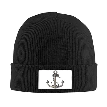 Nautica Blue Anchor Pălărie Tricot Capac Tricotate Beanie Hat Căciuli Capac Unisex Hipster