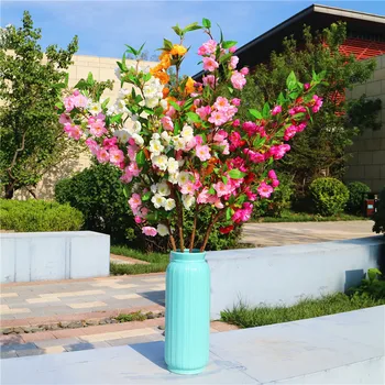 en-gros de acasă nunta arc 4 furculite decorative flori plante Chinezești de mătase begonia de flori de mătase decorative simulare coroane de flori