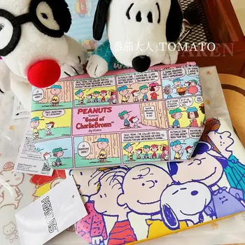 20*10*8 cm Nou Snoopy Limitat Piele Sintetica de Culoare Model Alimentar Sac de Depozitare Anime Kawaii Fete Portabil Sac de Cosmetice Cadouri