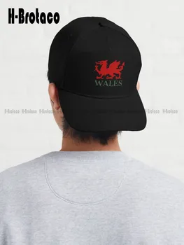 Wales, Țara Galilor Welsh Tata Pălărie Tata Pălării Tactice De Vară De Protecție Solară Pălărie Confortabil Mai Bune Fete De Sport Reglabile Cadou Personalizat Denim Capace