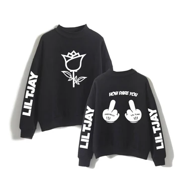 2021 Rapper-Ul Lil Tjay Guler Fata Tricou De Moda Hip-Hop Lil Tjay Rece Imprimare Pulover Supradimensionat Tricou Pentru Femei