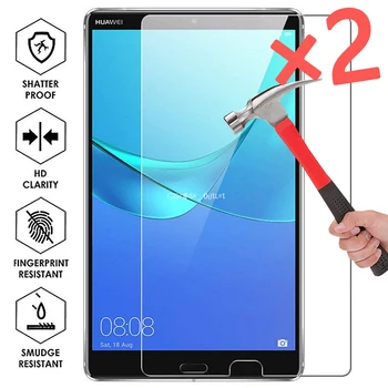 2 buc Tableta Temperat Pahar Ecran Protector Cover pentru Huawei MediaPad M5 8.4 Inch Full HD Acoperire de Protecție de Film