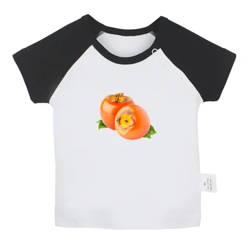 Fructe Dulci, Curmale Copil Drăguț Imprimate Grafic T-shirt Băieți Fete Mâneci Scurte Tees pentru Sugari Topuri 0-24 Luni Copii Îmbrăcăminte