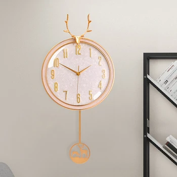 Design Modern, de Lux, Ceasul de Perete Digital Elegant Nordic Ceas de perete Tăcut Living Reloj Despertador Home Design decor