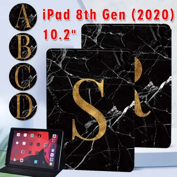 Piele Caz Acoperire Stand pentru Apple IPad 8 2020 a 8-a Generație 10.2 Inch rezistent la Șocuri Tableta Caz