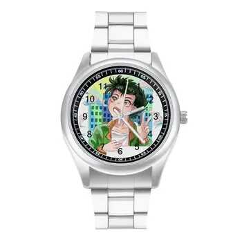 Yusuke Fereastră De Cuarț Yuu Yuu Hakusho Afaceri Elegant Ceas De Mână Din Oțel Foto De Bandă Largă Bărbați Ceasuri De Mînă