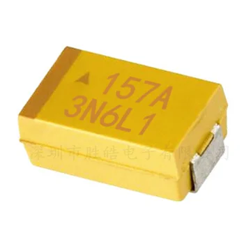 10piece Chip Condensatoare cu Tantal 157A 150UF 10V C Tip 6032 Bilă Capacitate Galben Polar Capacitate Bună Calitate Patch Nou