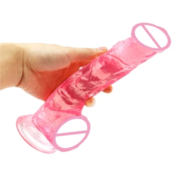 Xxl Realist Anal Dildo PVC Adulți Penis Penis Artificial Penis Puternic ventuza Vibrator pentru Femei Masturbatori Jucarii Sexuale Bunuri