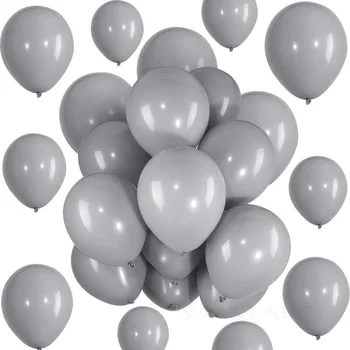 Nou 5 inch, 10 inch, 12 inch și 18 inch gri baloane sala de Nunta decor și aranjament baloane din latex