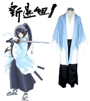 Hakuouki Shinsengumi Echipa Cosplay Anime Desene animate Uniformă Kimono Anime pentru Halloween Barbat Femeie Cosplay Costum