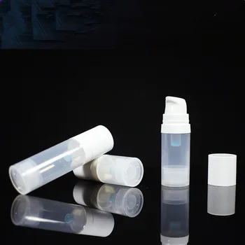 100pc 5/10/15ml Goale de Plastic, Sticla Cosmetice de Călătorie Mini Lichid Flacoane Airless, Pompa de Vid, articole de Toaletă Container