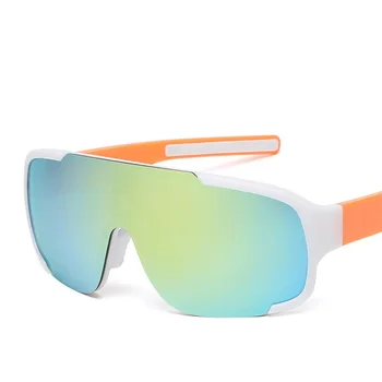 Scut Vizor Masca ochelari de Soare Femei Bărbați Pescuit Supradimensionate Windproof Ochelari O Bucată Mare Rama de Ochelari Nuante Sport UV400 Gafas