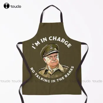 Dad 'S Army - Căpitanul Mainwaring - Britanic Nostalgie - Dad' S Army Tricouri - Comedie Cadouri Clasice Șorț de Curățare de uz Casnic Șorț