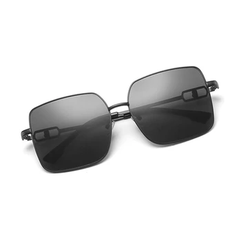 Nouă tendință de metal pătrat gol ochelari de soare femei de moda de personalitate big cadru ochelari de soare barbati strada conducere UV400 ochelari
