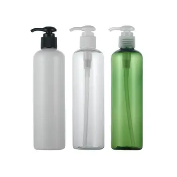 Alb Verde Alb 300ML X 20 de Plastic Gol Lotiune Pompa de Sticle Cosmetice Recipient Cu Dozator Sapun Lichid, Sticle de Șampon