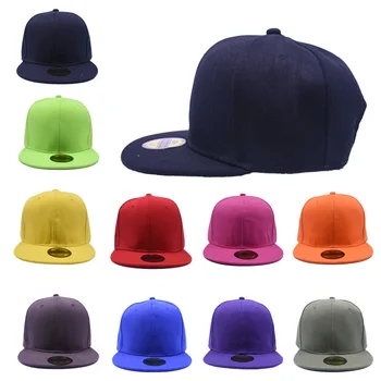 Simplu de Bază Gol Culori Două Tonuri Plat Lege Solid de culoare Snapbacks Capace de Pălării Transport Gratuit