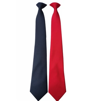 Bărbați Femei Student Simplu Clip de pe Cravată Uniformă de Culoare Solidă și Simplu Pre-Legat Cravata pentru Birou, Scoala de Afaceri de Nunta