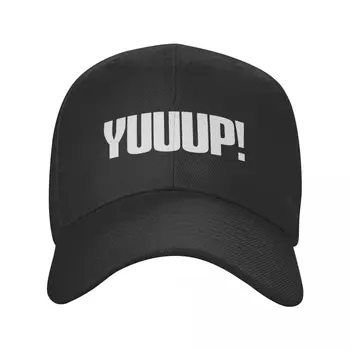 Punk Amuzant Yuuup Imprimare Șapcă De Baseball Femei Bărbați Respirabil Personalizate Scrisoare Tata Pălărie De Protecție Solară Sepci Snapback Pălării De Vară