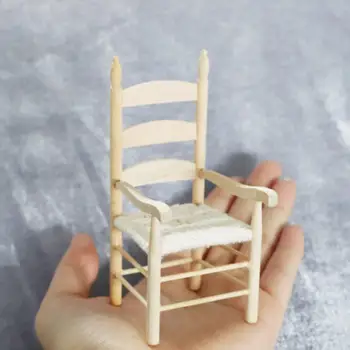 Moda Pretinde Juca Scaun din Lemn in Miniatura Scaun de Decorare Hands-on de Capacitatea de