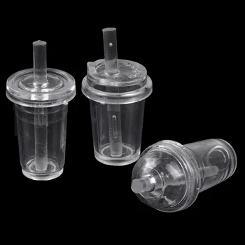 1:12 Miniatură Păpuși Transparent cu posibilitate de deschidere Bea Cupa Modelul DIY Accesorii Decora